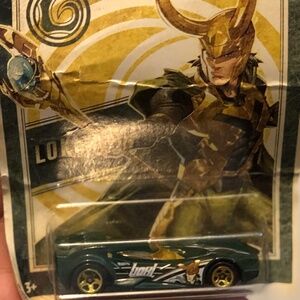 Green Loki Themed Toy Car
